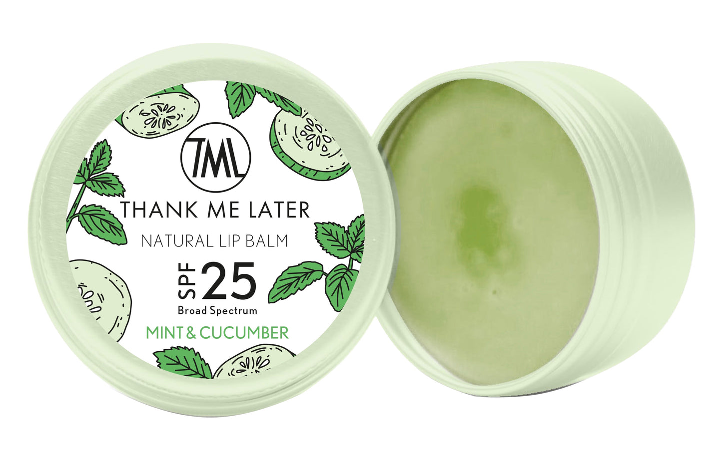 Lipbalm - Cucumber & Mint (10 gr)